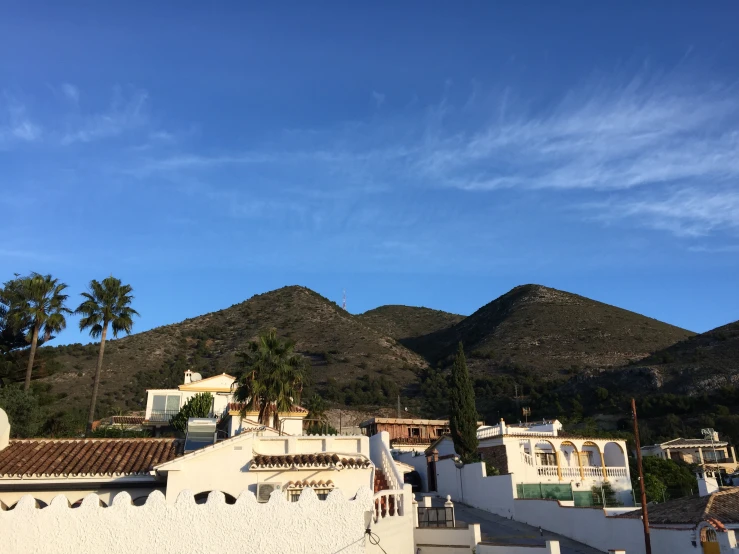 the building is white and brown in color