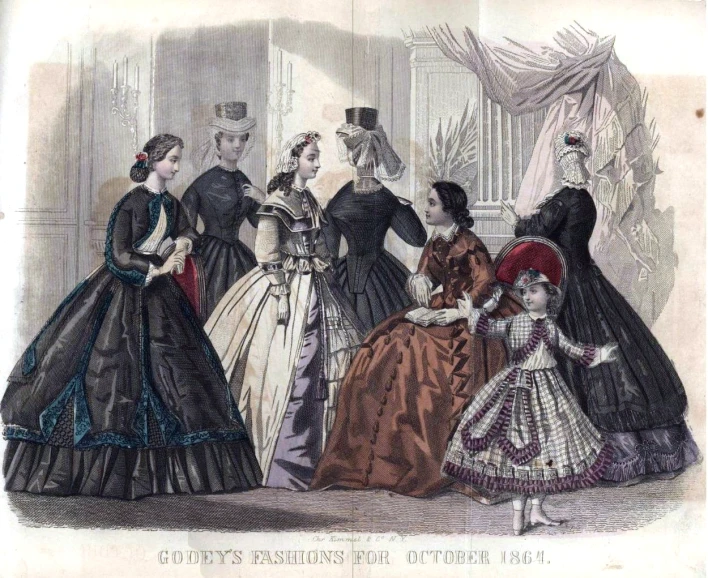 several ladies dressed in long dresses and evening gowns