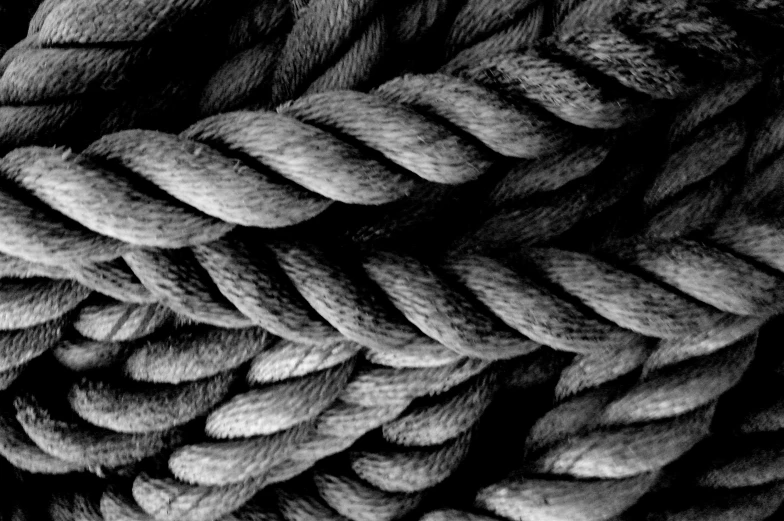 a close up po of a rope