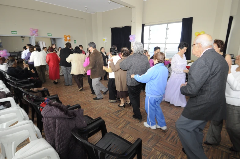 a room full of people dressed up in costumes