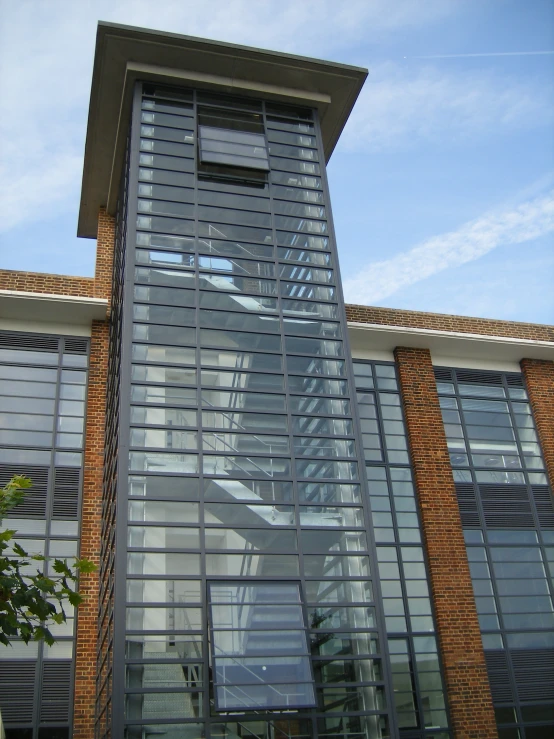 an image of a building window reflection