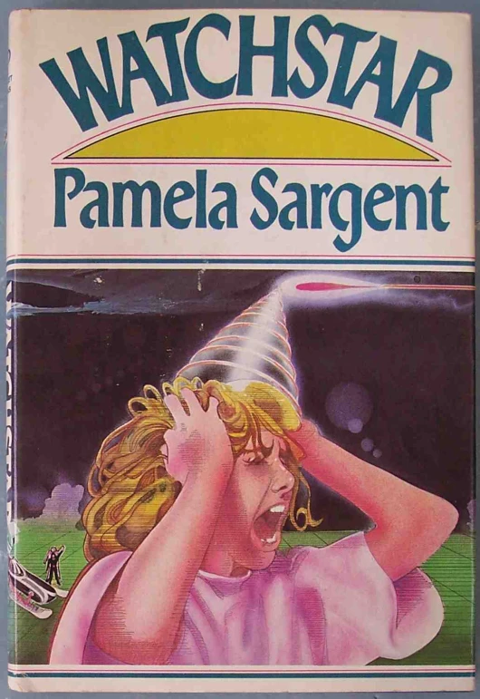 a woman in a purple dress on top of a book cover