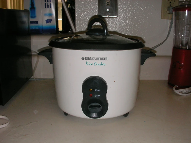 a slow cooker that is on top of a counter