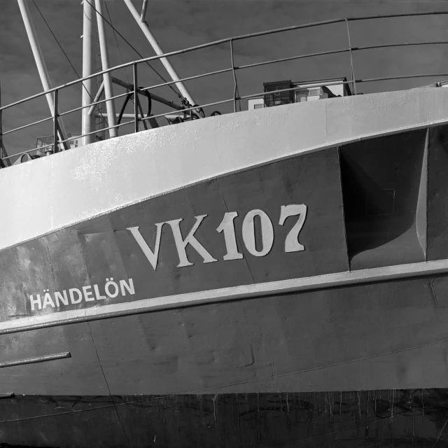 the ship vk107 has an unknown number