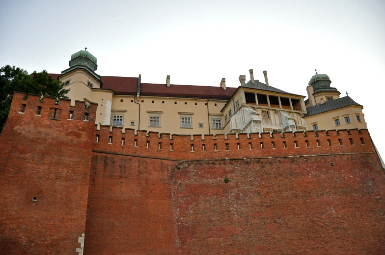 the castle is very old and has very high walls