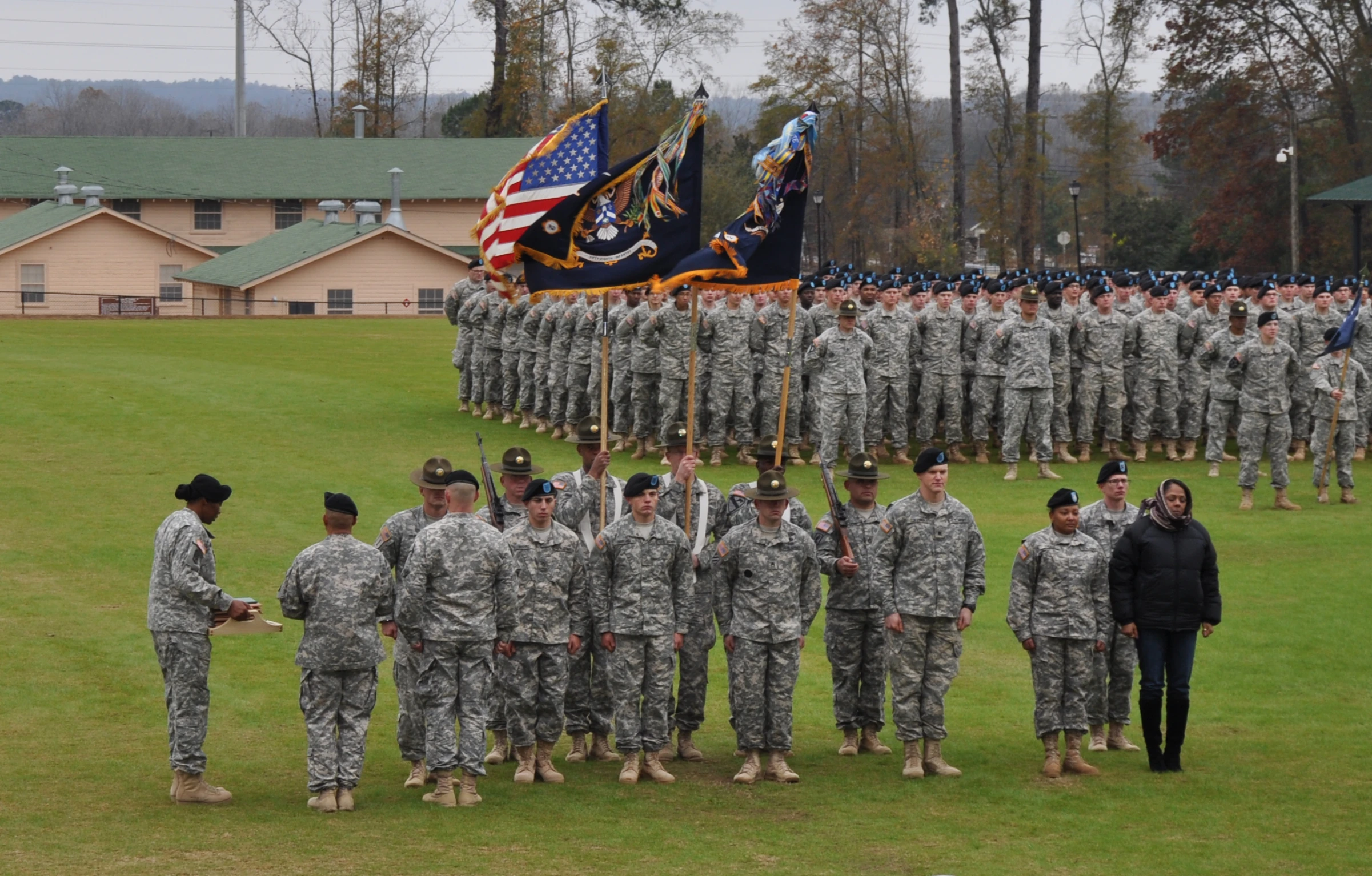 a group of soldiers standing next to each other