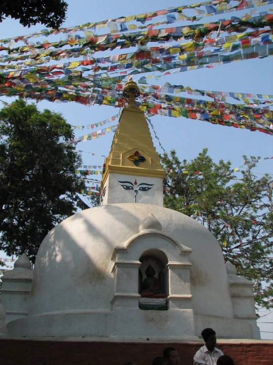 there is an image of a bell tower