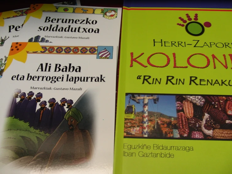 a book about kolonn with images of other folk and historical items
