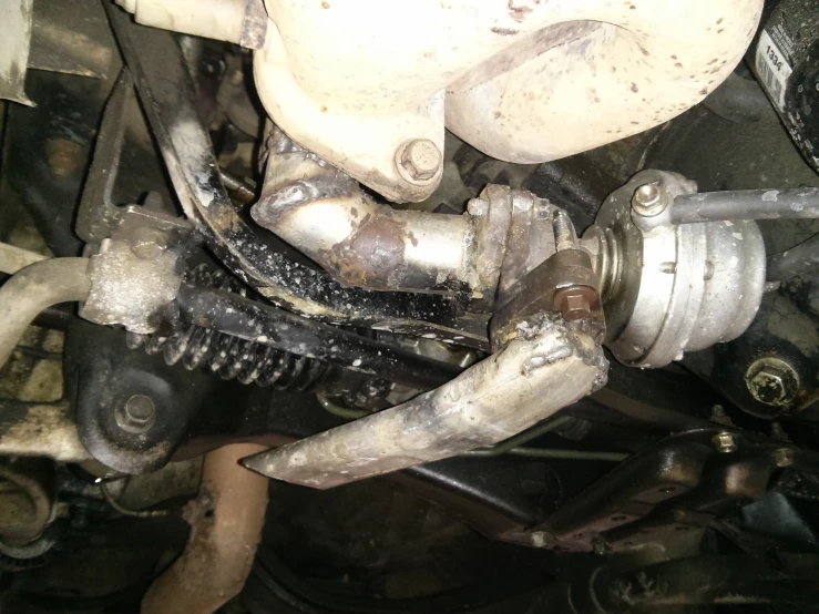 the engine is all old, but it needs to be repaired