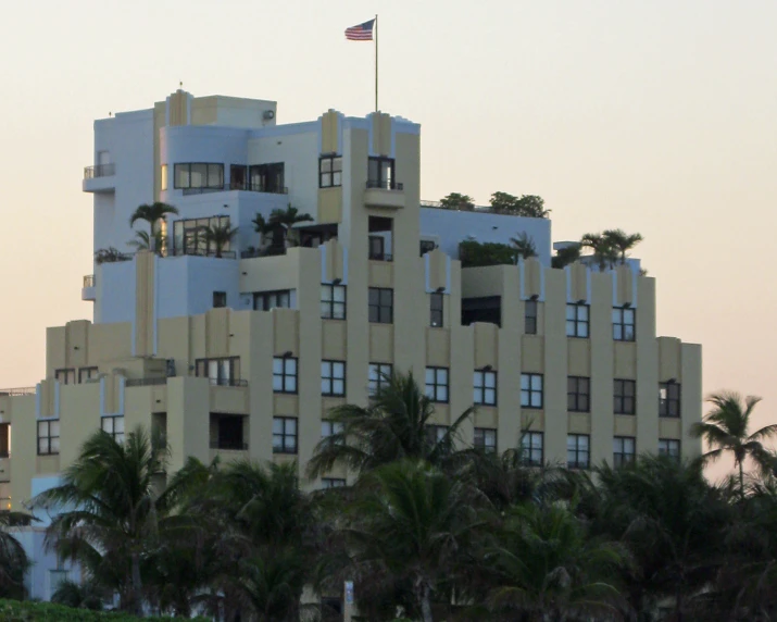 an image of building in the sunset or twilight time