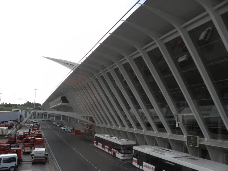 a view of a freeway full of heavy traffic