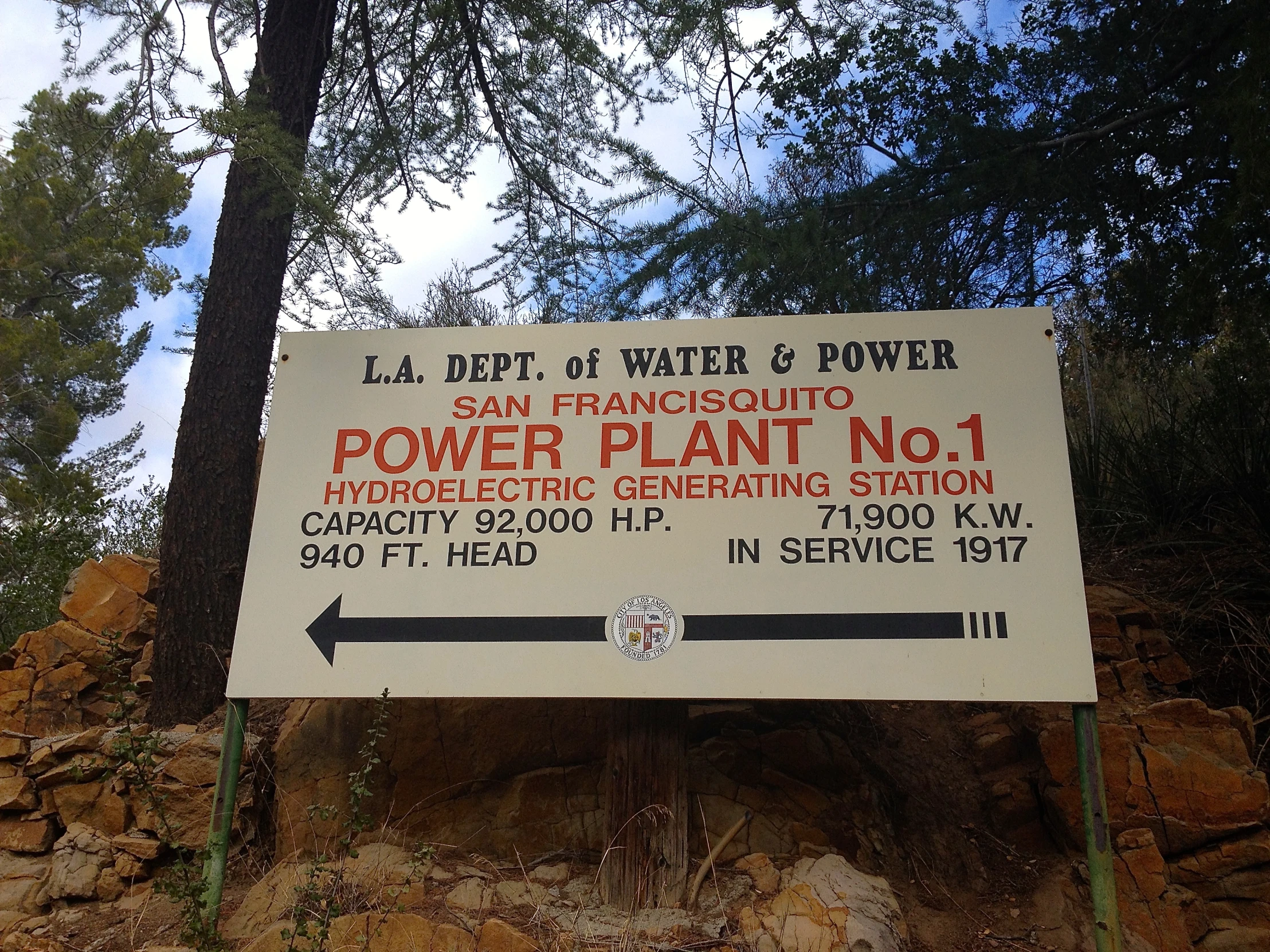 a sign giving directions to two different plant zones