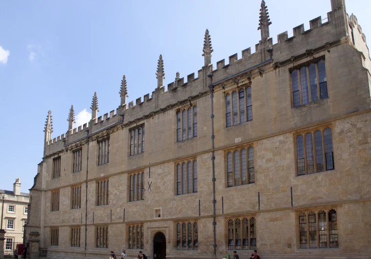 this is a large building with many windows