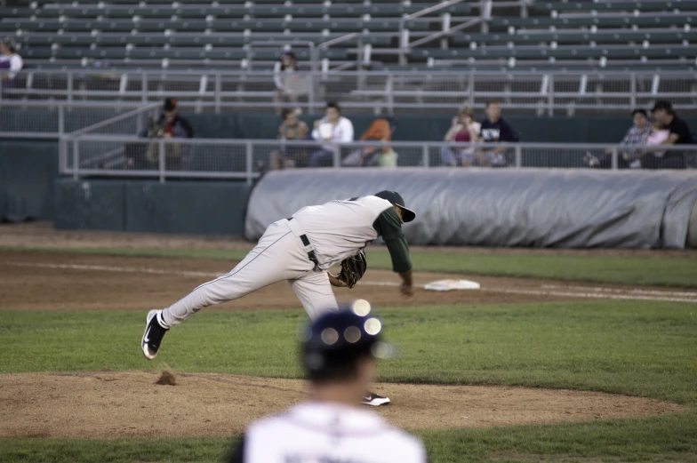 pitcher on the mound preparing to throw the ball during a baseball game