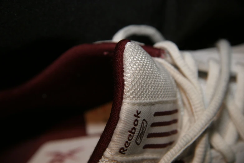 a close - up of the sole of a shoe that is in focus