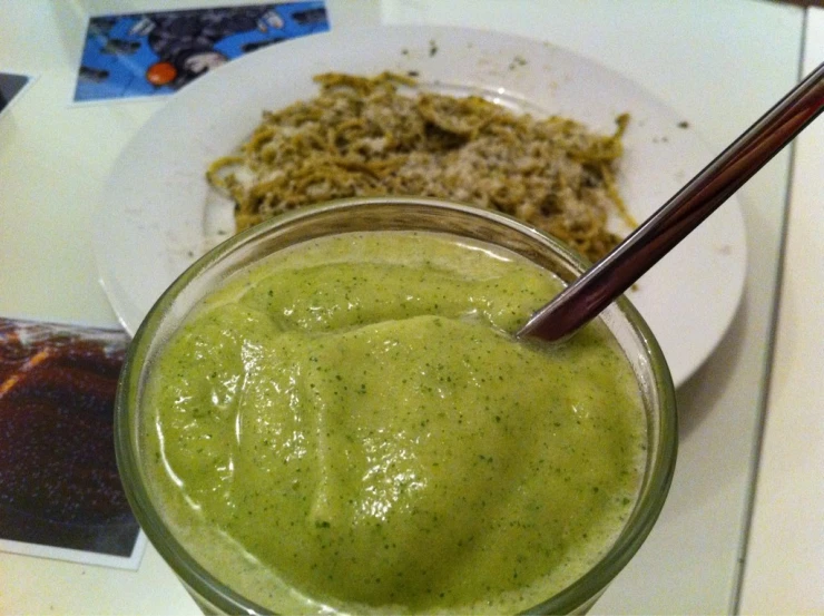 a close up view of a meal on a plate