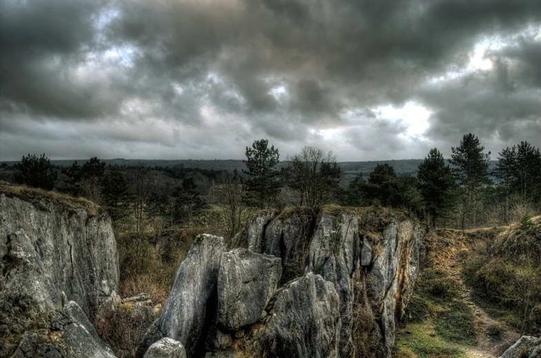 this is an image of the rocky terrain that could be painted