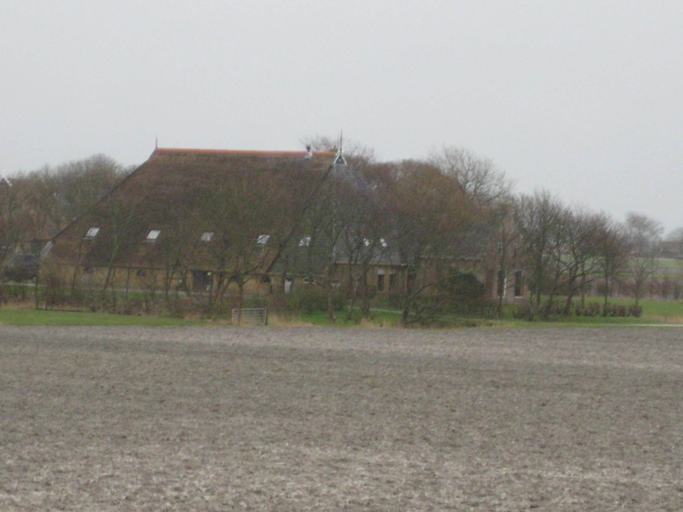 a big house with a fence around it