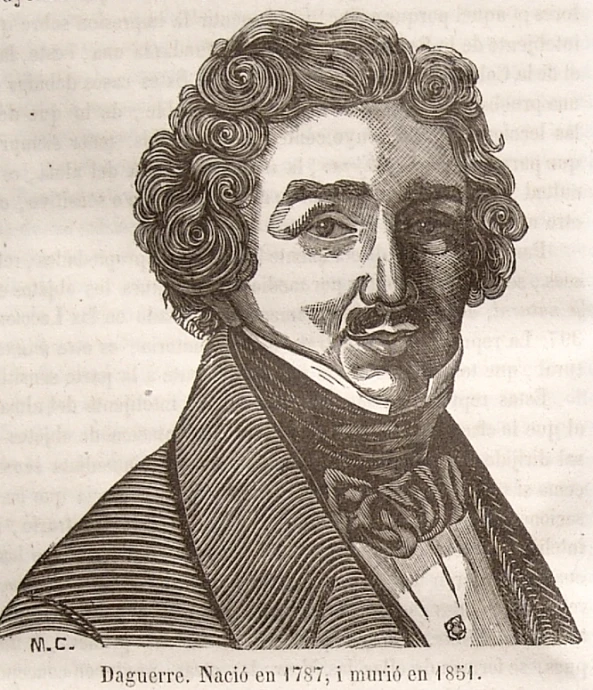 a drawing of a gentleman with curly hair