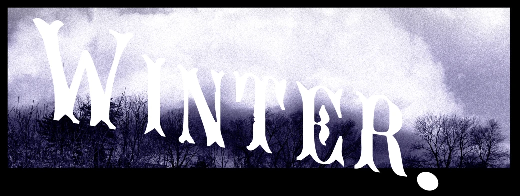 a scary halloween font with creepy ghost hands over a field