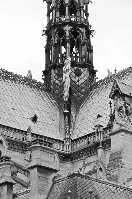 an old building with a very big clock tower