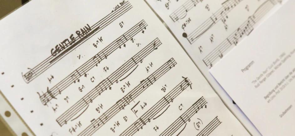 sheet music notes with music notation and notation