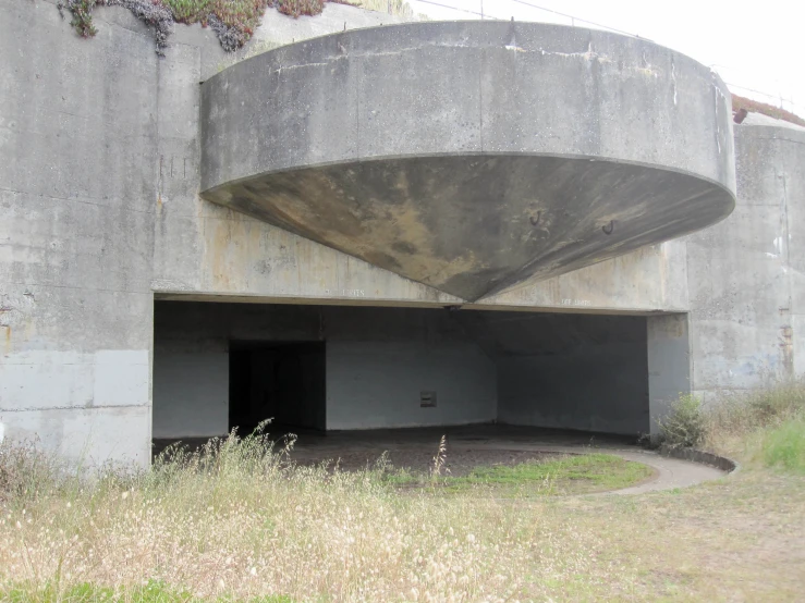 there is an empty tunnel in the city