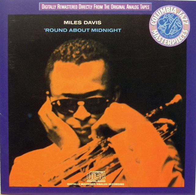 miles davis album cover art for round about midnight