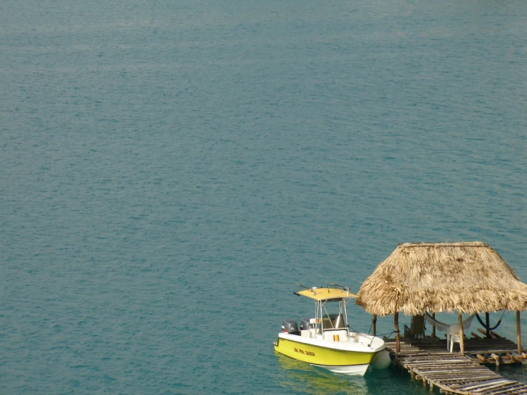 a couple of small boats on the water