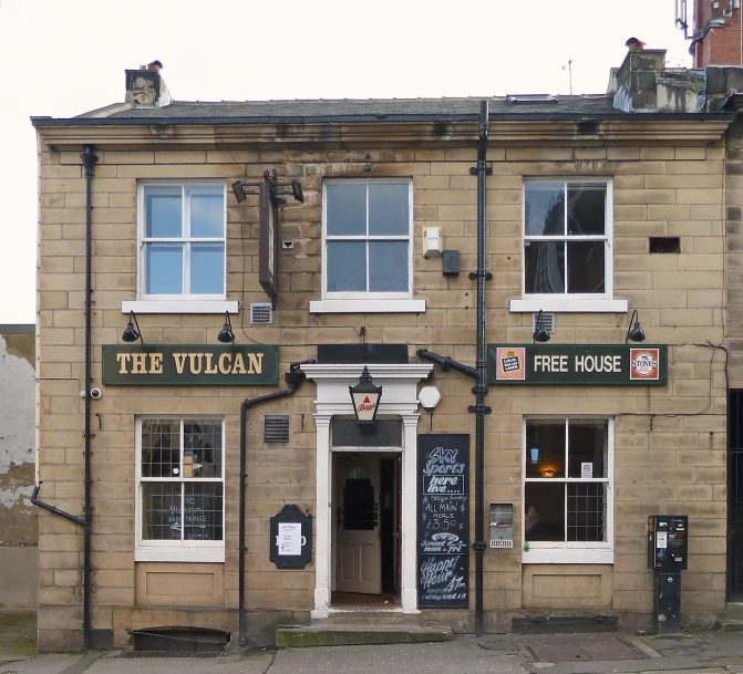 the vulcann pub in an english village