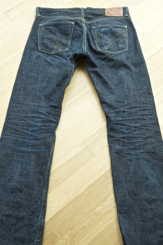 this pair of jeans has been used for the repair job