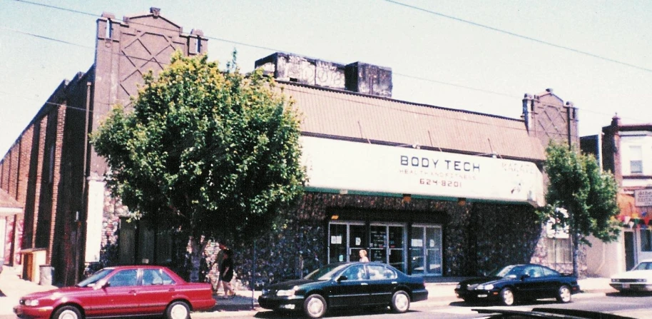 a small store on the side of a street