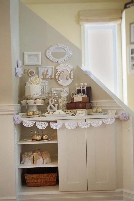 an image of a counter and room for cakes