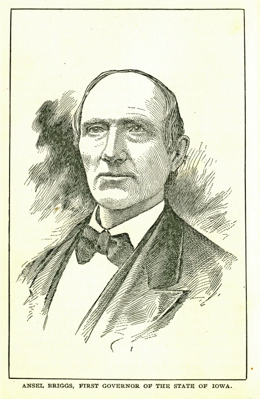 an engraving image of a man in the 1800s's