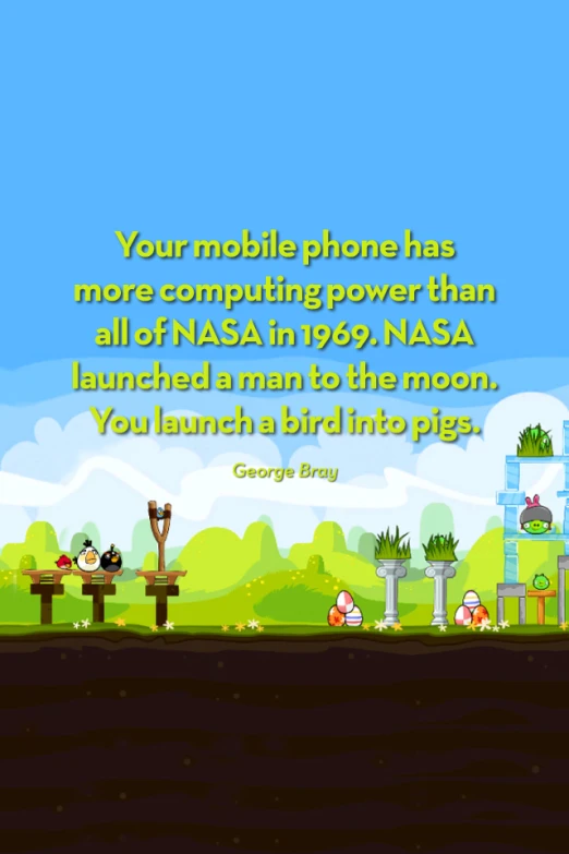 there is a screen s of the angry birds