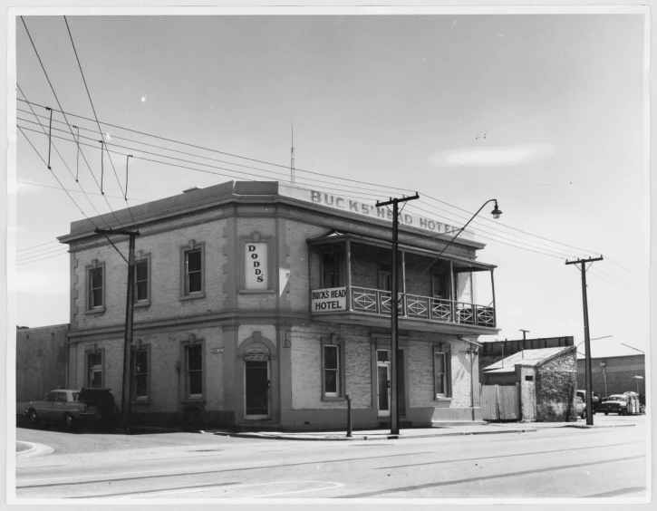 an old time building that is very large