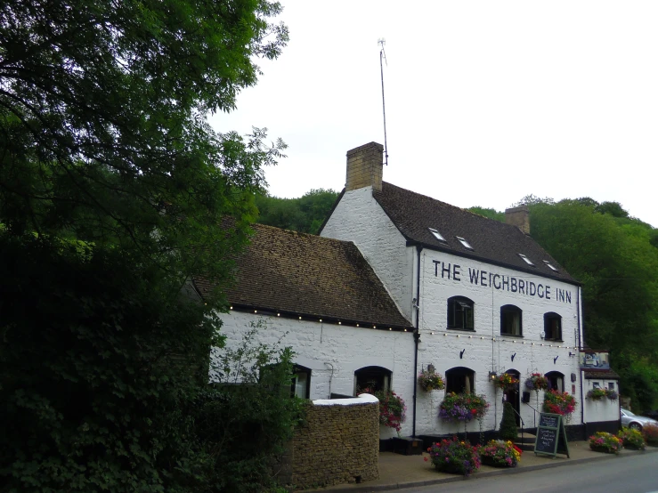 the new school inn, in a rural setting