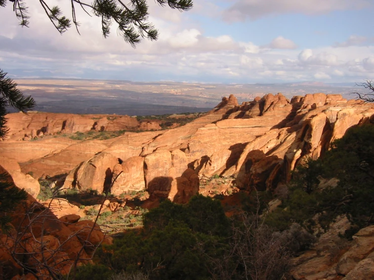 the rocks on this mountain are made of clay