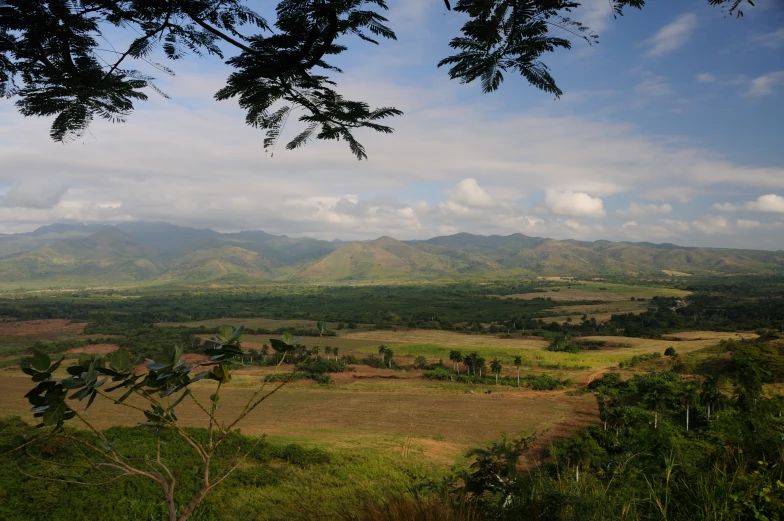 an image of a mountainous area in the day time