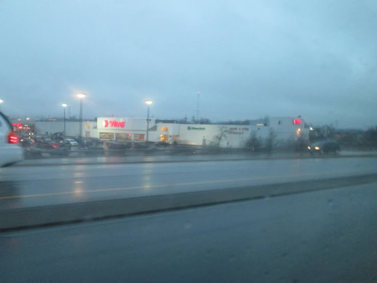 the traffic jam has stopped on a busy highway