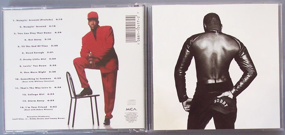 the back and side pages of a cd album