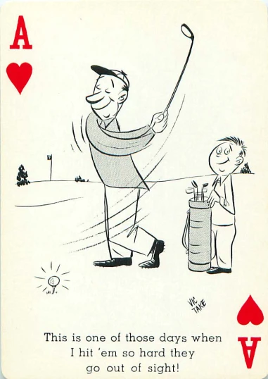 a cartoon playing card featuring a man and a woman