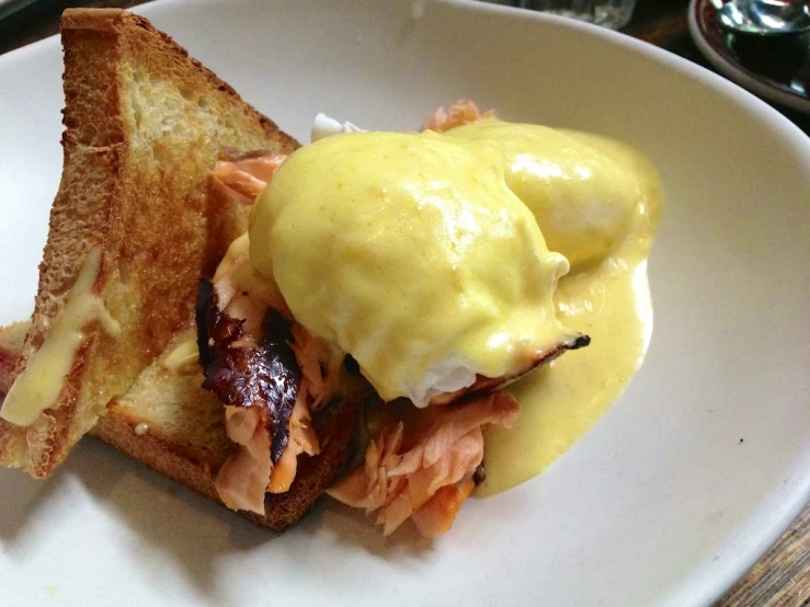 a close up of a sandwich with a egg