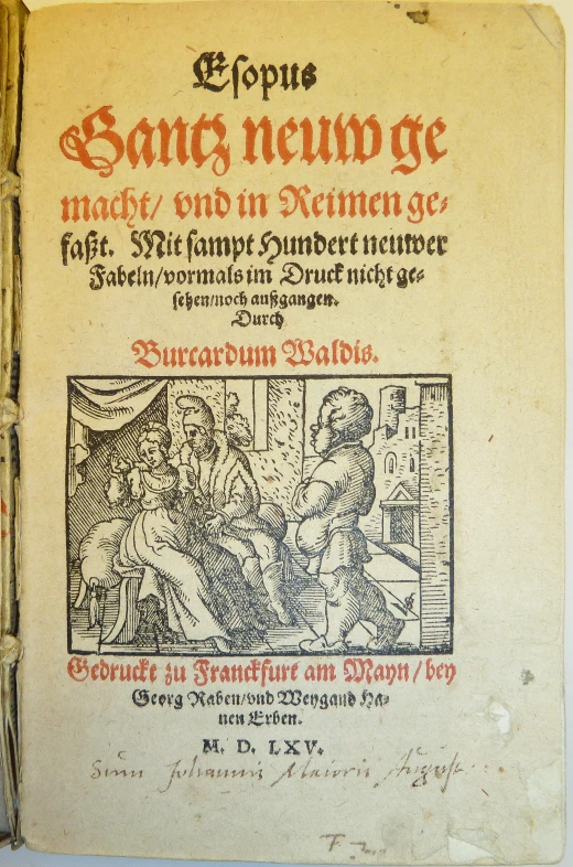 an old book with the title of sang neuvyge