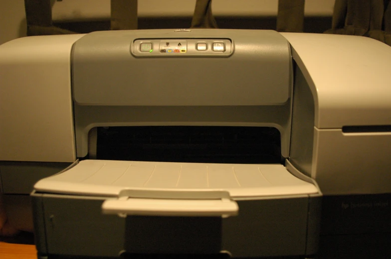an image of a printer that has no print on it