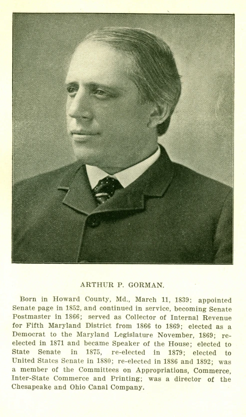 a portrait page with a black and white po of a man