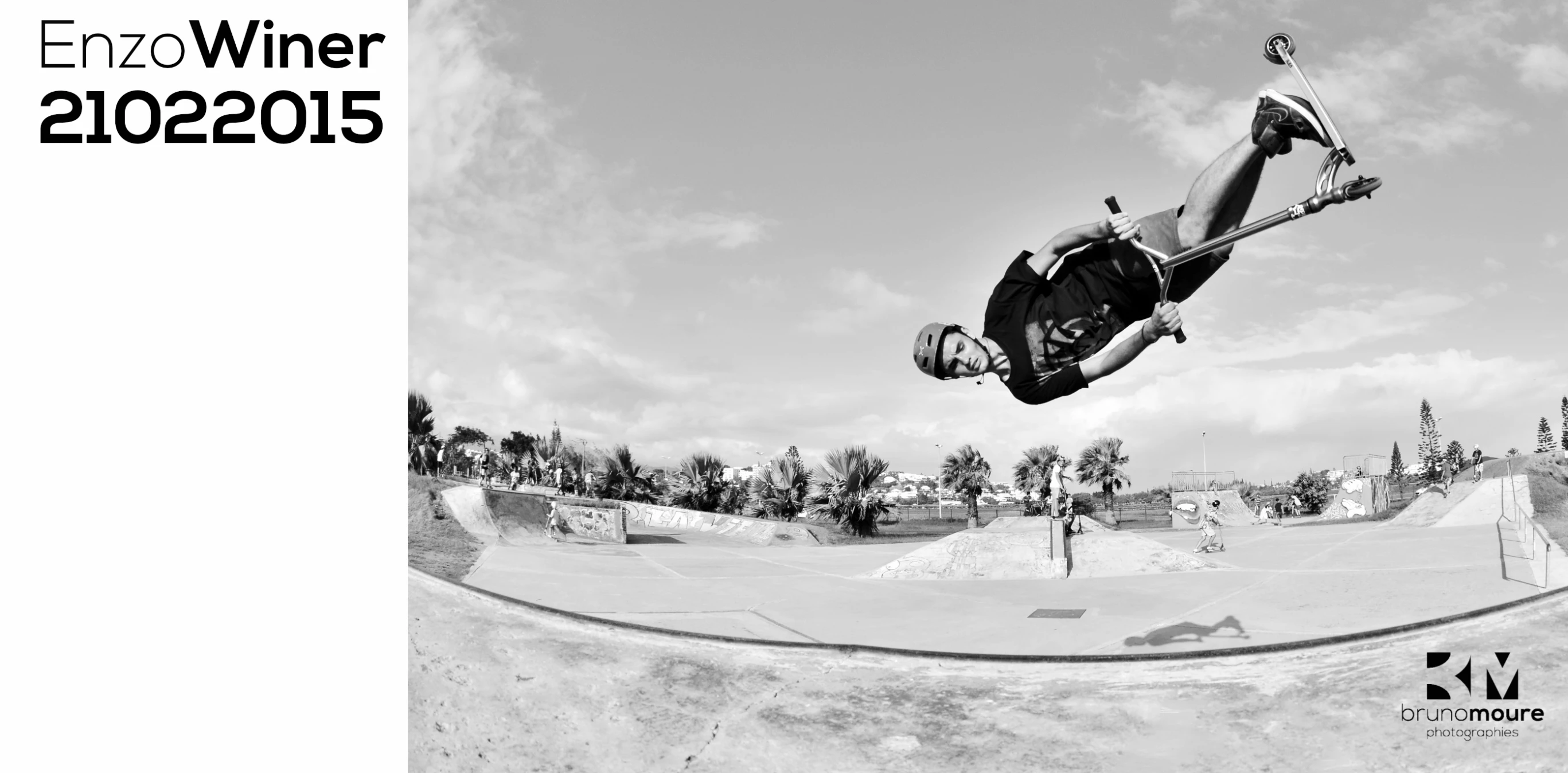 a young person is doing tricks in the air