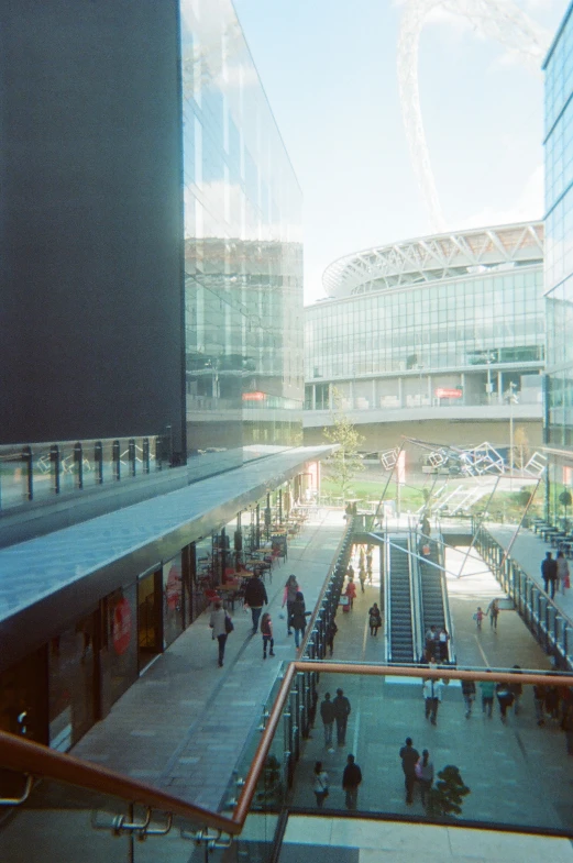 the view from an open air terminal