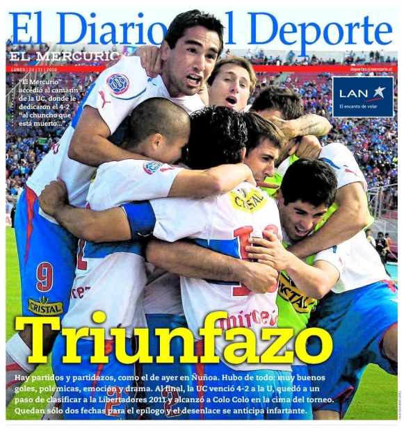 a magazine featuring a group of people hugging
