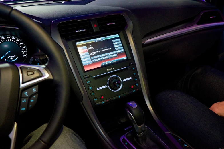 a picture of the interior of a car